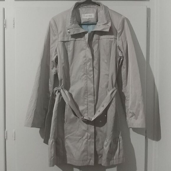 Calvin Klein Rain Trench coat - Picture 1 of 8